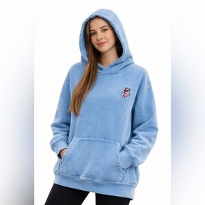 Section 119 Grateful Dead Hoodie XXL Blue Dancing Bear Deadhead Sweatshirt